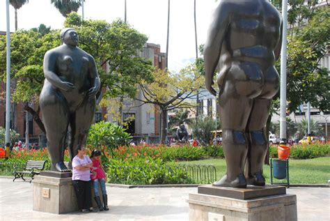 Fernando Botero sculptures in Medellin