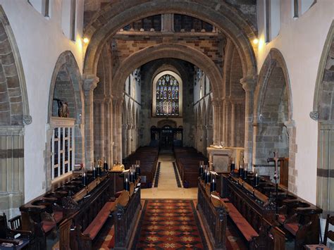 Photographs of Wimborne Minster, Dorset, England: Choir and nave