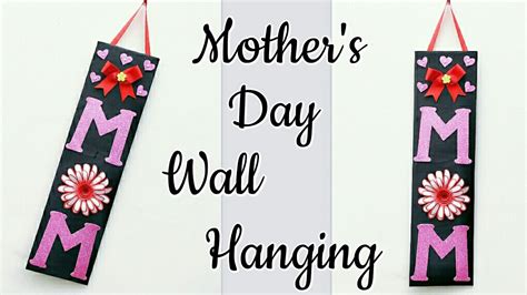 DIY Wall Hanging For Mother's Day/Mother's Day Gift Idea/Mother's day Craft making - YouTube