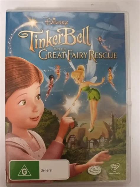 DISNEY'S TINKERBELL AND THE GREAT FAIRY RESCUE DVD REGION 4 NEW AND ...