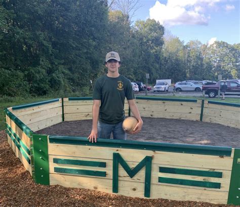 Boy Scout’s Eagle project nets a gaga ball pit for Wolfe Park | The Monroe Sun