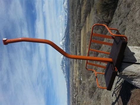 Antique Ski Lift Chair Swing. FREE SHIPPING. | Antique skis, Ski lift chair swing, Swinging chair