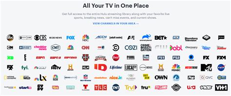 Hulu + Live TV Channels - What Channels are on Hulu TV?