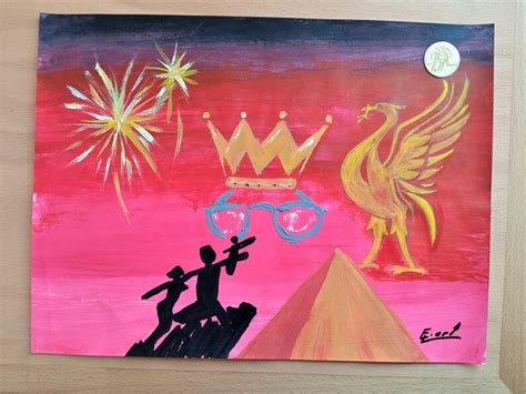 Liverpool fc wall art Gift Champion acrylic painting | Etsy