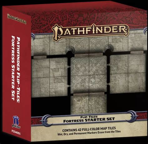 PATHFINDER 2E: FLIP-TILES: Fortress Starter Set PZO 4091 $31.49 - PicClick