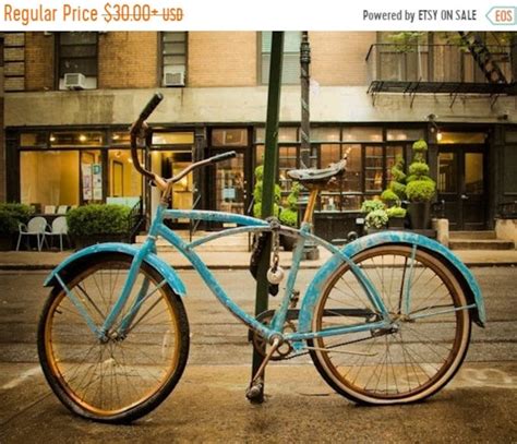 Vintage Bicycle Photo Bike Photography Nyc Photograph New York City ...