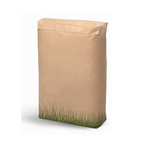 Semi Extension Sack Kraft Paper Bag, For Packaging, 250 Gram To 50 Kgs ...