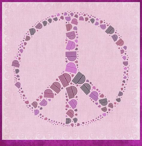 Peace Symbol Design - 42ct2b Digital Art by Variance Collections - Fine Art America