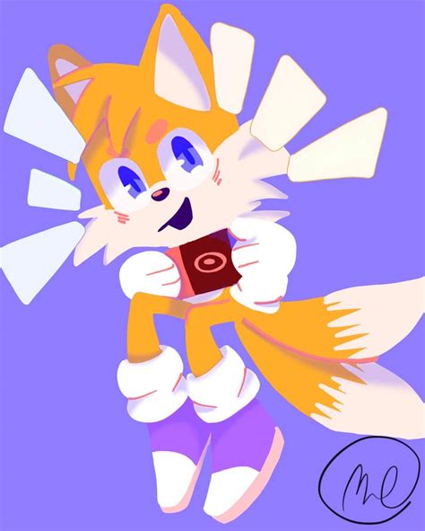 Tails with blue shoes by MI0I on DeviantArt