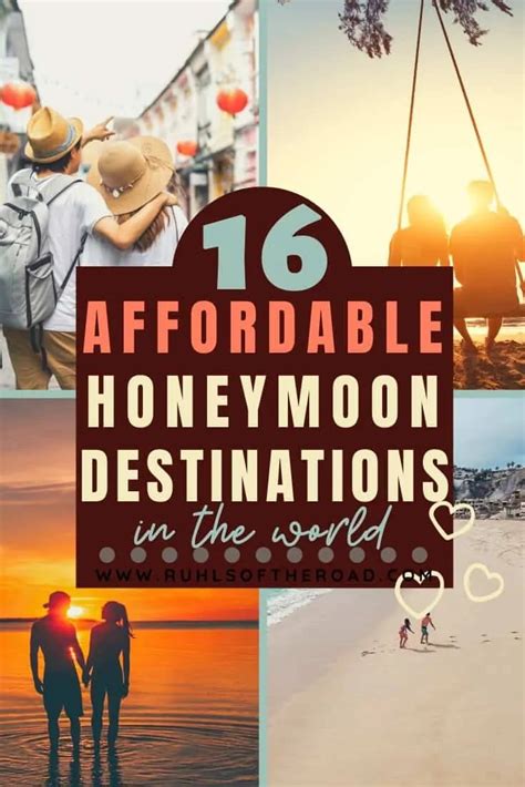 Affordable Budget Honeymoon Ideas Worldwide - Ruhls of the Road