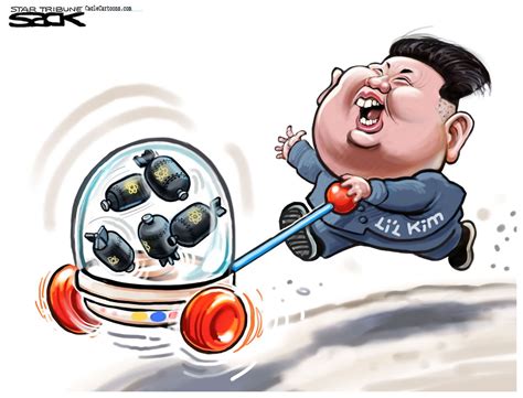 Editorial cartoon U.S. Kim Jong Un at play | The Week