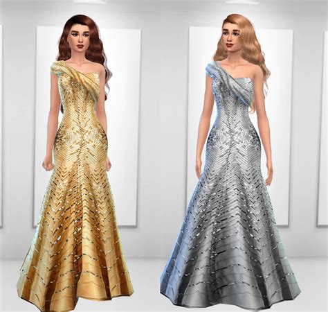 Custom Prom Dress CC & Mods — SNOOTYSIMS