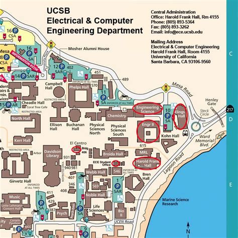 Directions | Electrical and Computer Engineering | UC Santa Barbara