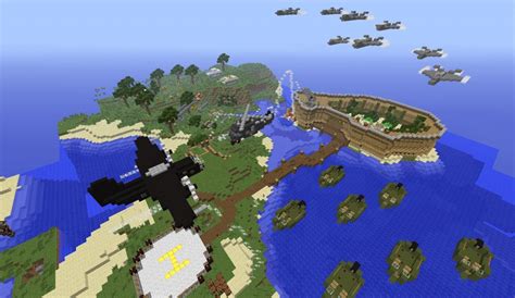 Minecraft WW2 Army War! Map 2 Minecraft Project