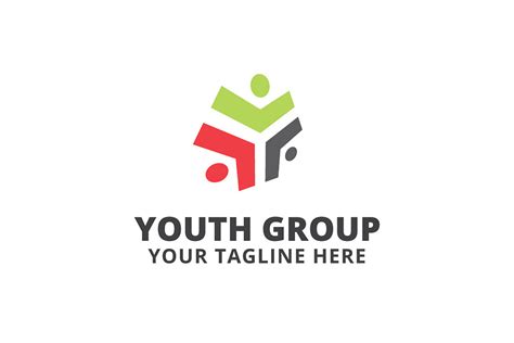 Youth Group Logo Template | Creative Logo Templates ~ Creative Market