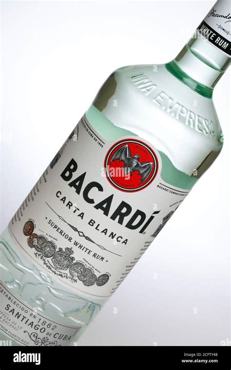 Bacardi rum drink Stock Photo - Alamy