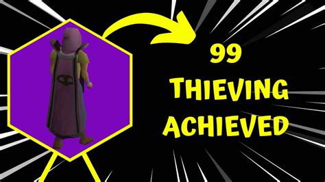 OSRS - 99 Thieving - YouTube