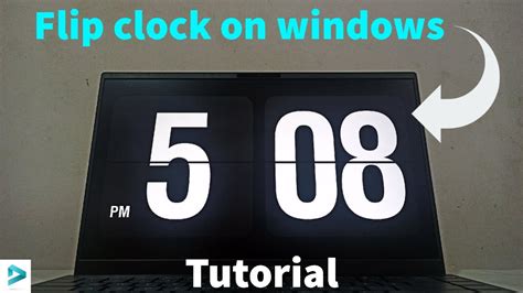 How to get flip clock screen saver in Windows(Easy tutorial) - YouTube