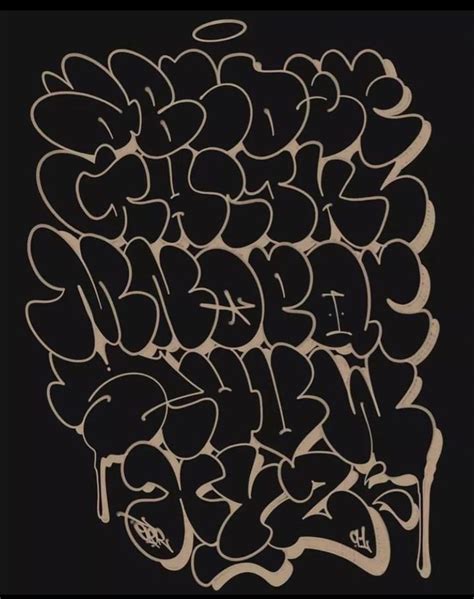 Throwie alphabet in 2024 | Graffiti writing, Graffiti lettering, Graffiti wildstyle