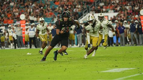 Canes Rewind: A Look Back at the Game Against Georgia Tech