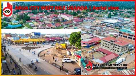 How Arua City looks now from a drawn shot ARUA CITY WEST NILE UGANDA | | Aerial view - YouTube