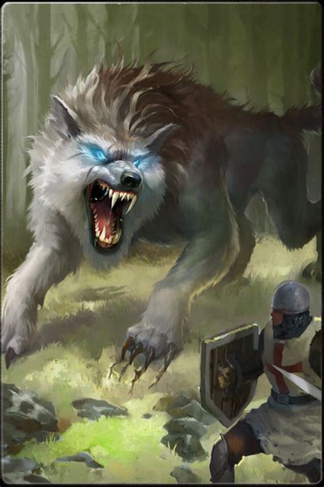 1 恐狼 [Dire Wolf] - D&D 5E 中文化