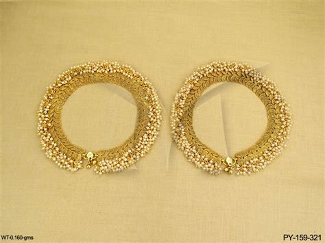 Antique Payal | Payal Online | Jewelry | Anklet | Bridal Payal | Manek Ratna