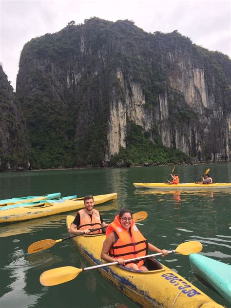 Kayaking on Halong Bay | Asia travel, Day tours, Kayaking