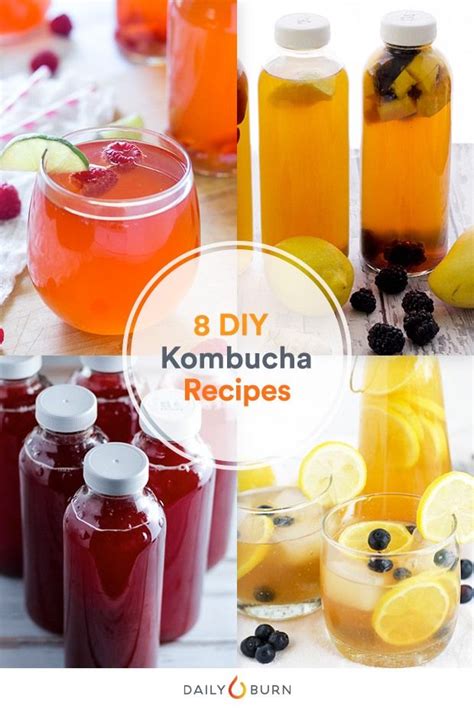 8 Easy Refreshing Kombucha Recipes You Can Brew at Home | Life by Daily Burn in 2024 | Kombucha ...