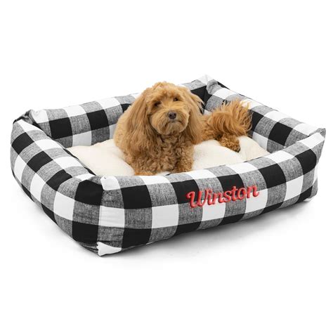 Personalized Dog Bed Dog Bed Custom Dog Bed Washable Dog - Etsy