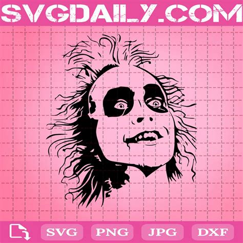 Beetlejuice Svg, Horror Movies Svg - Svgdaily Daily Free Premium Svg Files