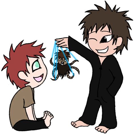 little Gaara and Kankuro by Nagi-Roon on DeviantArt