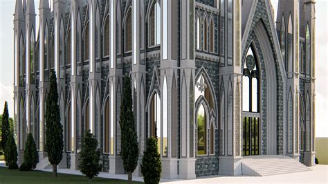 catholic church architecture design on Behance