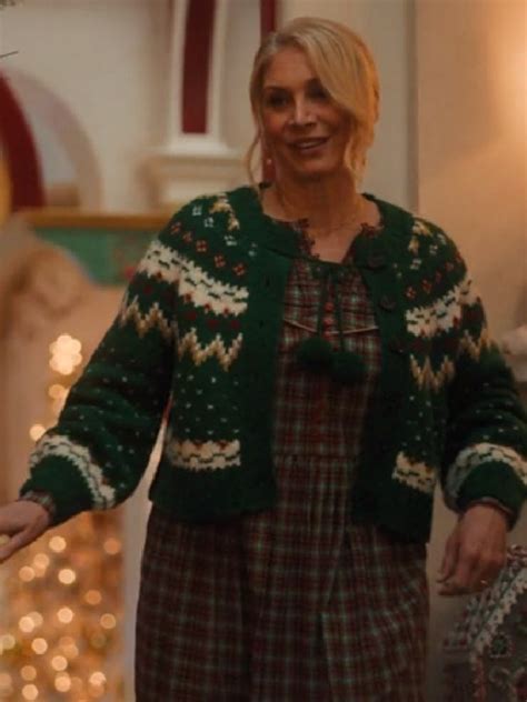 The Santa Clauses S02 Elizabeth Mitchell Ice Rink Cardigan