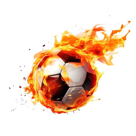 Flaming Soccer Ball Png, Ball, Soccer Ball, 3d Football PNG Transparent Image and Clipart for ...