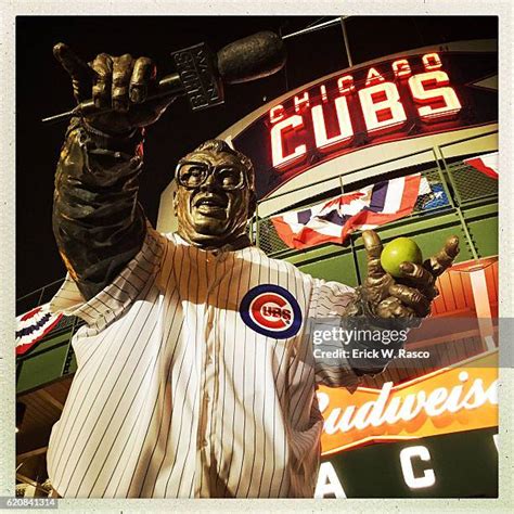 56 Harry Caray Statue Stock Photos, High-Res Pictures, and Images ...