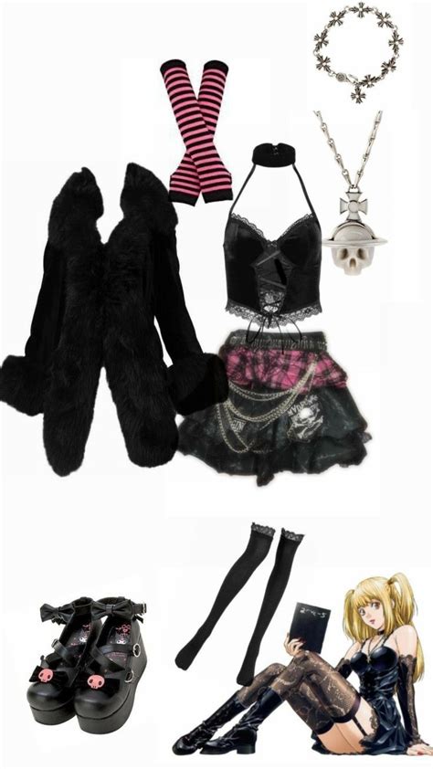 Misa amane | Anime inspired outfits, Goth outfits, Fashion outfits