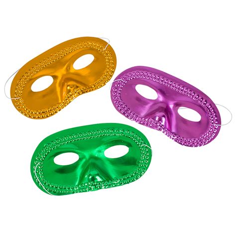 6.75" MARDI GRAS MASKS - The Stuff Shop