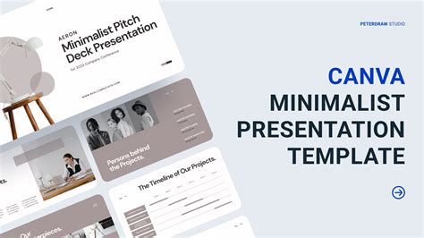 Canva Minimalist Presentation Template for Business