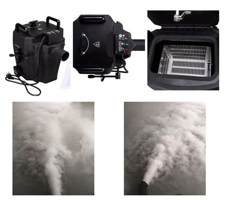 3500w Dry Ice Fog Machine Low Lying Fog Smoke Machine Low Ground Fog Stage Effect For Wedding ...