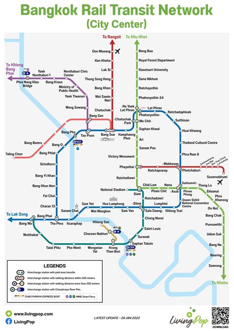 Bangkok Mrt Map 2024 - Dael Mickie