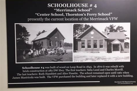 Historic Schools of Merrimack Photos Now on Display at Town Hall ...