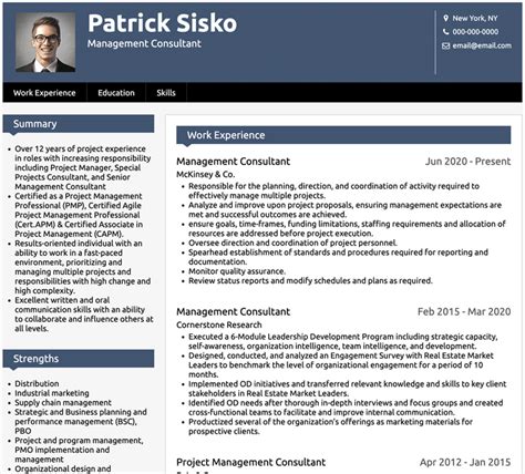 How to Write a Consulting Resume [with steps, tips, and examples]