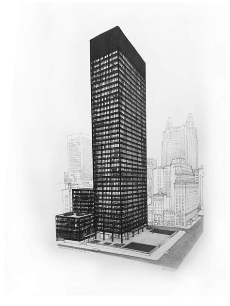 Seagram Building, New York City process - KURT STELL