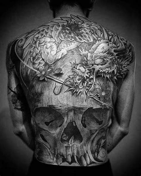 Top 45 Japanese Skull Tattoo Ideas - [2021 Inspiration Guide]