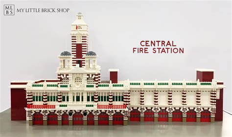 Central Fire Station LEGO - The Brothers Brick | The Brothers Brick