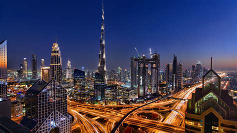 Dubai Skyline Wallpaper 4k