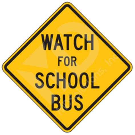 Security Signs & Decals Home, Furniture & DIY School Bus Stop Ahead Sign S3-1