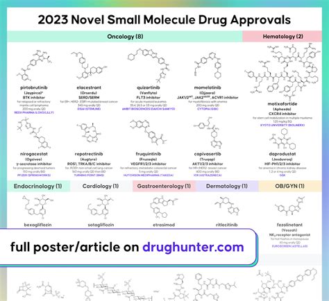 2023 Novel Small Molecule FDA Drug Approvals