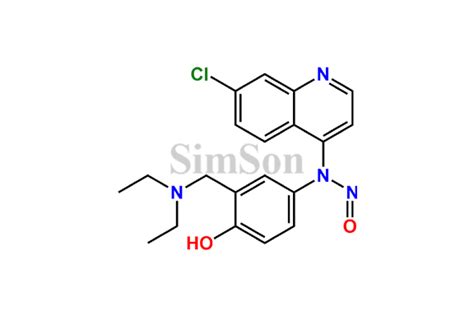 Amodiaquine Nitroso Impurity 1 | CAS No- NA | Simson Pharma Limited